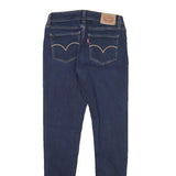 LEVI'S 535 Womens Jeans Blue Slim Skinny Denim Medium W25 L28 Stretch Zip
