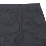 CHAPS Mens Navy Blue Cargo Shorts XL W33 Cotton Blend Casual Pockets