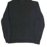 PUMA Mens Black Hoodie M Cotton Pullover Logo Sweatshirt Casual