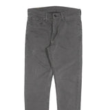 LEVI'S 512 Tapered Mens Jeans Grey Slim Denim Light W29 L30 Stylish Zip Cotton