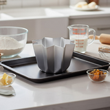 Anygleam Baking Pan Silver 1PC Octagonal Molder Non Stick Oven Pastry Tools