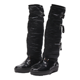 TODS High Boots Black Synthetic Womens UK 2