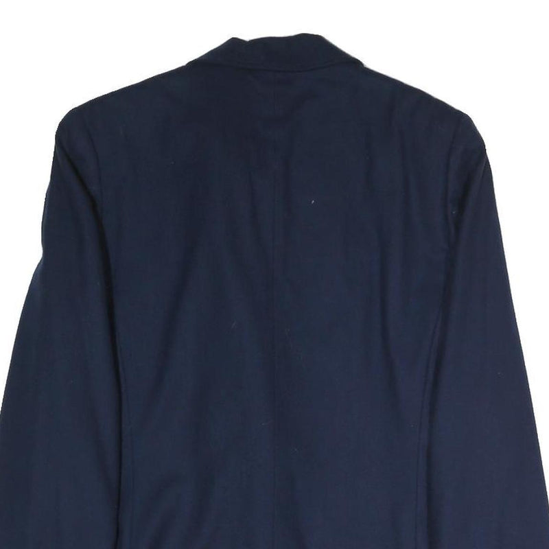 PENDLETON Womens Navy Wool Classic Jacket UK 10 Button Plain Elegant Tailored