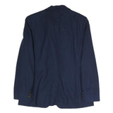 PENDLETON Womens Navy Wool Classic Jacket UK 10 Button Plain Elegant Tailored