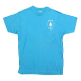 HANES Mens Blue Starbright Voyagers Graphic T-Shirt L Short Sleeve Crew Neck