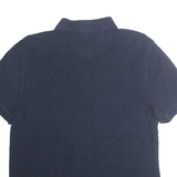 NAUTICA Mens Blue Short Sleeve Classic Fit Cotton Polo Shirt L
