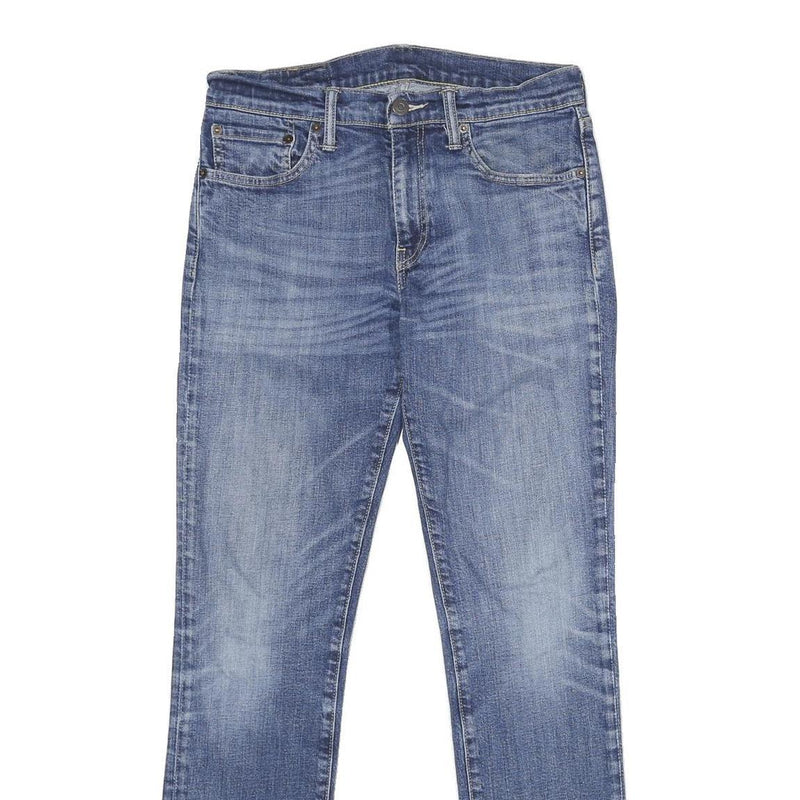 LEVI'S 511 Slim Mens Jeans Blue Slim Straight Denim Medium W31 L32 Stylish