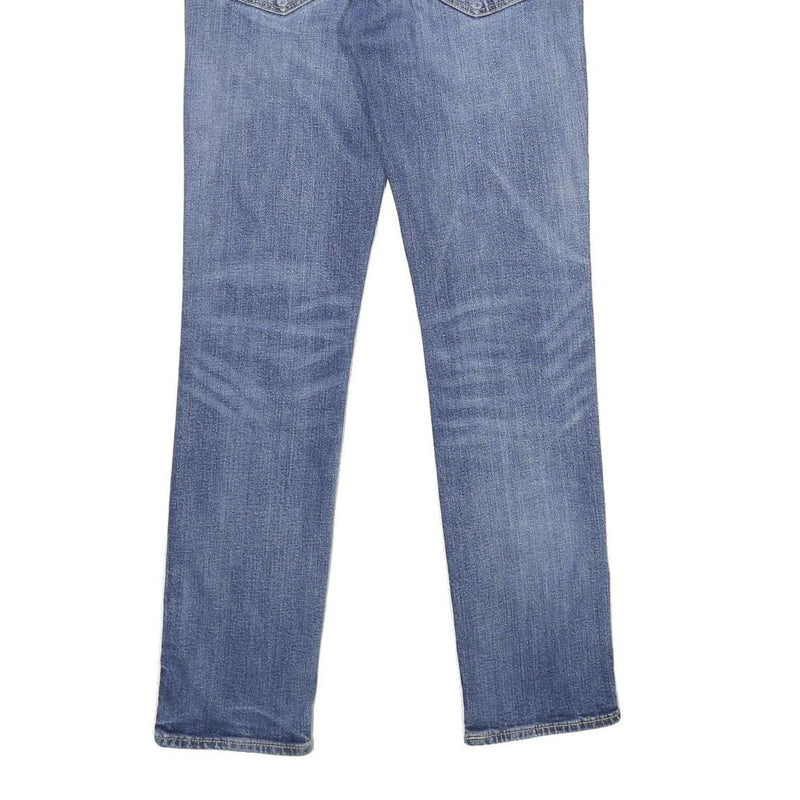 LEVI'S 511 Slim Mens Jeans Blue Slim Straight Denim Medium W31 L32 Stylish