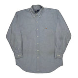 Polo By Ralph Lauren Shirt - Large Blue Cotton