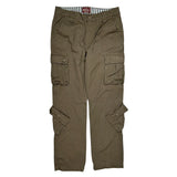 Matchstick Cargo Pants - 34W 30L Brown Cotton