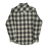Polo By Ralph Lauren Checked Flannel Shirt - Medium Grey Cotton