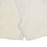 CARHARTT Mens Shorts Beige Casual Cotton Blend XL W38 Workwear Pocketed