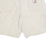 CARHARTT Mens Shorts Beige Casual Cotton Blend XL W38 Workwear Pocketed