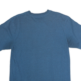 CARHARTT Mens Blue & Yellow Pocket T-Shirt M Short Sleeve Crew Neck Cotton