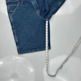 Lee Denim Shorts - 34W 10L Blue Denim