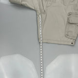 Lee Cargo Shorts - 37W 11L Beige Cotton