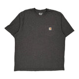 Carhartt T-Shirt - XL Grey Cotton
