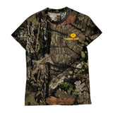 Mossy Oak Camo T-Shirt - Small Camo Cotton Blend