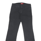 DICKIES Mens Cotton Blend Black Regular Regular Fit Trousers W30 L30 Workwear