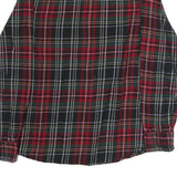 GAP Womens Red & Green Check Shirt S Cotton Long Sleeve Casual Trendy