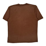 Carhartt T-Shirt - Large Brown Cotton