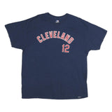 GENUINE MERCHANDISE Mens Blue Cleveland 12 Graphic T-Shirt XL Short Sleeve Crew