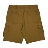 Wrangler Cargo Cargo Shorts - 36W 9L Brown Cotton
