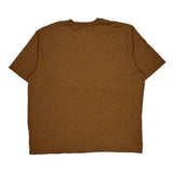 Carhartt T-Shirt - 2XL Brown Cotton