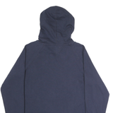 CHAMPION Womens Navy Blue Pullover Hoodie L Cotton Blend Casual Sweatshirt