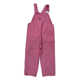 Age 3 Carhartt Dungarees - 3XS Pink Cotton