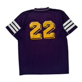 Oconomowoc Adidas Football Shirt - Large Purple Polyester