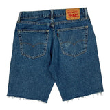 Levis Denim Shorts - 30W 11L Blue Cotton