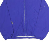 KAELIN Mens Blue Jacket L Polyester Plain Zip Closure Classic Fit Casual