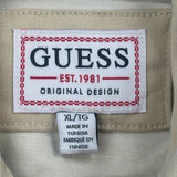 Guess Denim Jacket - XL Beige Cotton