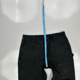 Carhartt Double Knee Carpenter Pants - 38W 30L Black Cotton