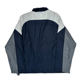 Dallas Cowboys Reebok Football Windbreaker - Large Gray Polyester