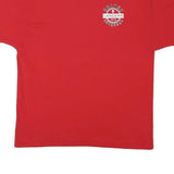 CHAMPION Mens Red Orange Lancers Graphic T-Shirt XL Short Sleeve Crew Neck