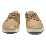 LACOSTE Lace-Up Mens Brown & Tan Suede Casual Trainers UK 9.5 Classic Comfort