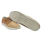 LACOSTE Lace-Up Mens Brown & Tan Suede Casual Trainers UK 9.5 Classic Comfort