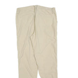 JACK WOLFSKIN Womens Beige Polyester Blend Regular Fit Trousers W30 L28 Outdoor