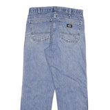 DICKIES Mens Jeans Blue Regular Straight Denim Medium W32 L30 Classic Cotton