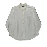 Ralph Lauren Shirt - XL White Cotton