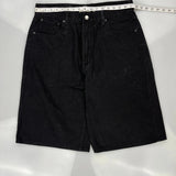 Members Property Denim Shorts - 36W 11L Black Cotton