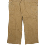 DICKIES Mens Jeans Beige Regular Straight Denim W38 L32 Workwear Cotton Blend