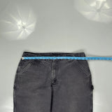 Carhartt Dungarees - 36W 30L Grey Cotton