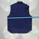 Carhartt Gilet - Medium Blue Cotton