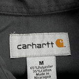 Carhartt Short Sleeve Shirt - Medium Grey Polyester Blend