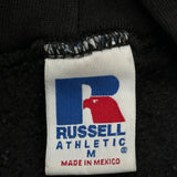 Russell Athletic Hoodie - Medium Black Cotton