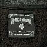 Vintage Rocawear 1/4 Zip - XL Black Polyester