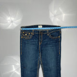 Laidol Contrast Stitch Jeans - 38W US 12 Blue Cotton